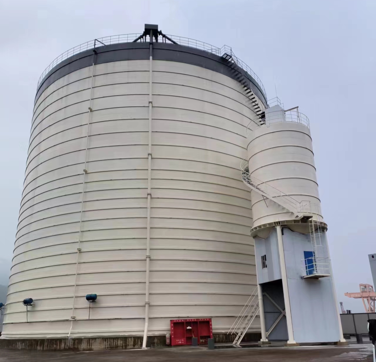 爱民10万吨水泥钢板库