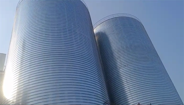 爱民2座混凝土高架卷板仓