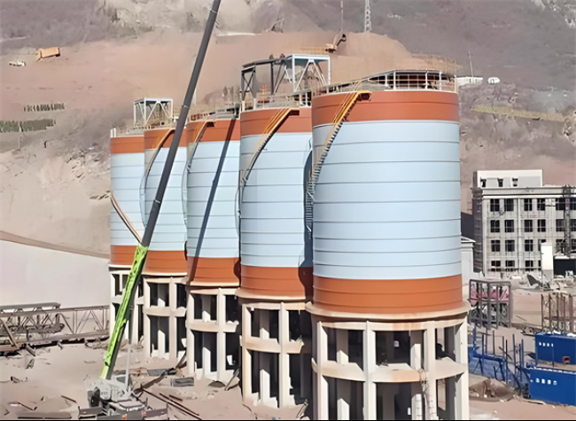 爱民高架钢板仓