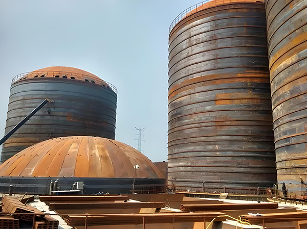 爱民焦粉钢板仓